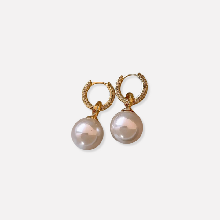 Mila elegante parel oorbellen
