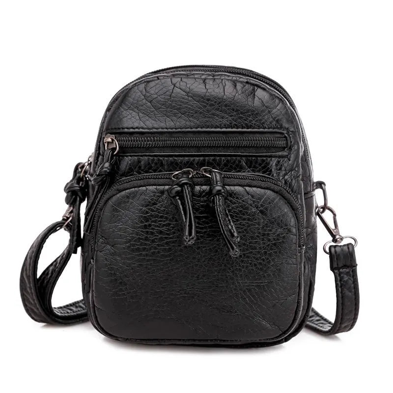 LIZZY™ | LUXE LEDEREN SCHOUDERTAS