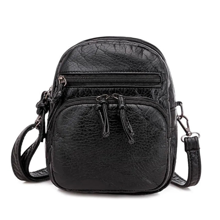 LIZZY™ | LUXE LEDEREN SCHOUDERTAS