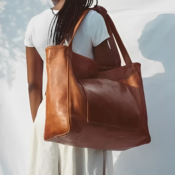 JANNY™ | ELEGANTE LEDEREN SHOPPER