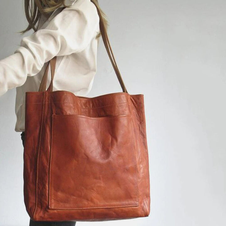 MARTA™ | ELEGANTE LEDEREN SHOPPER
