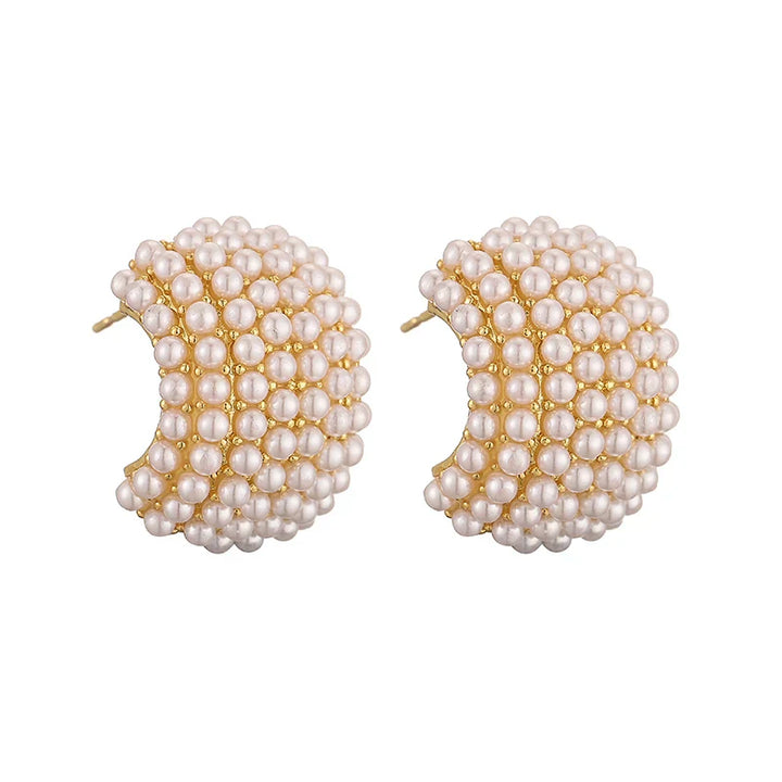 Klassieke stijl parel oorbellen