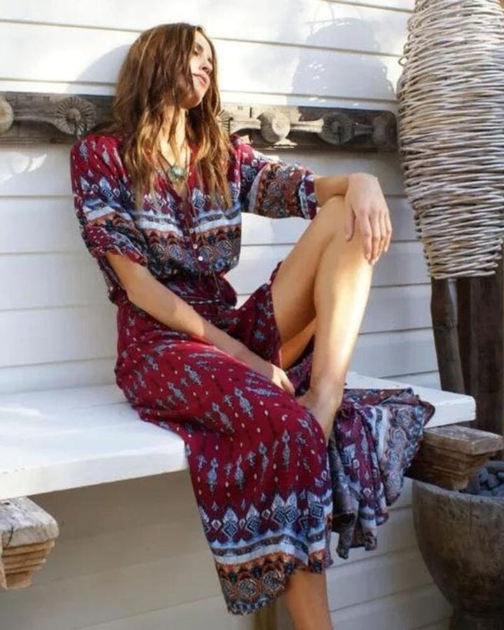 Borina™ | Bohemian Bloemenjurk