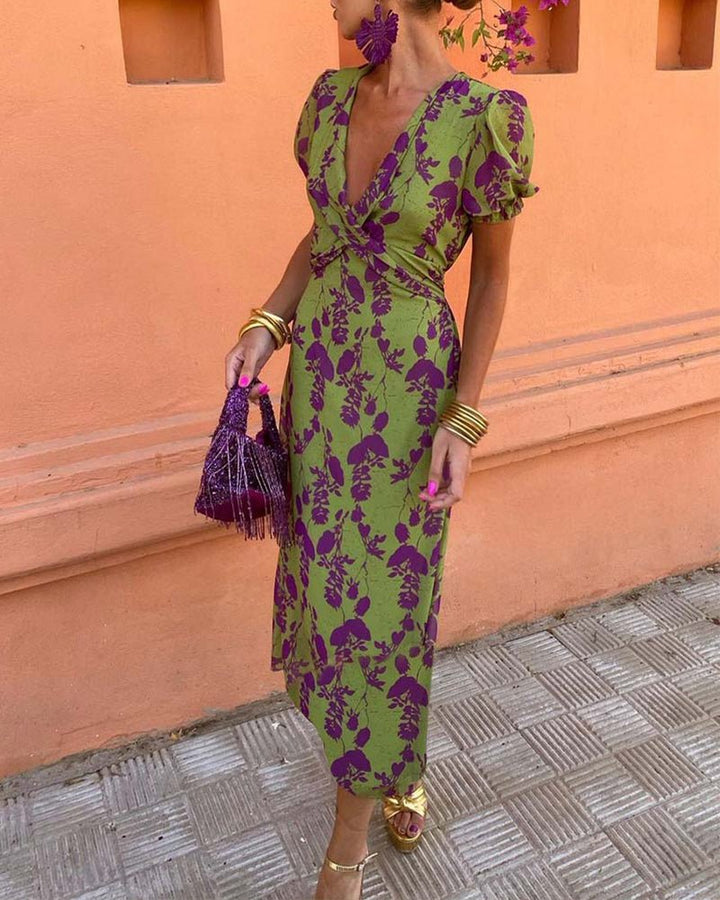 Celia™ | Elegante Bloemenjurk