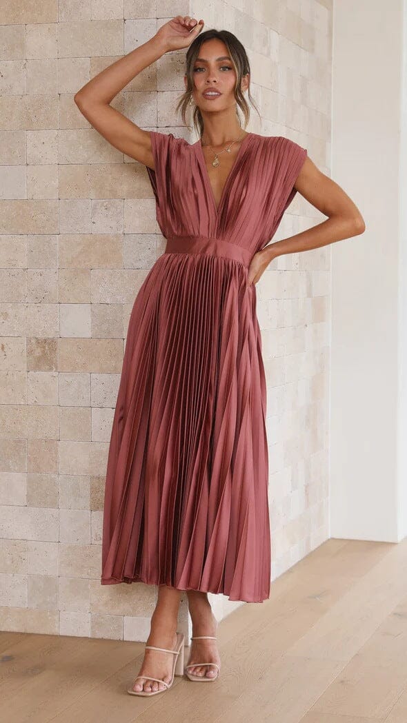 Chloe™ | Elegante Midi Jurk