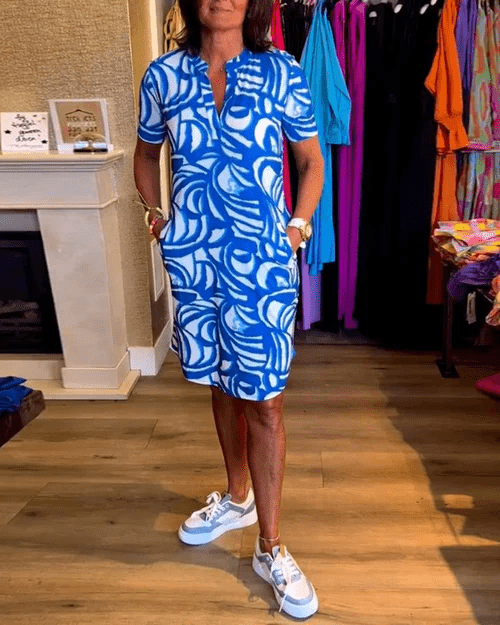 Eleonora™ | Stijlvolle Jurk met V-hals