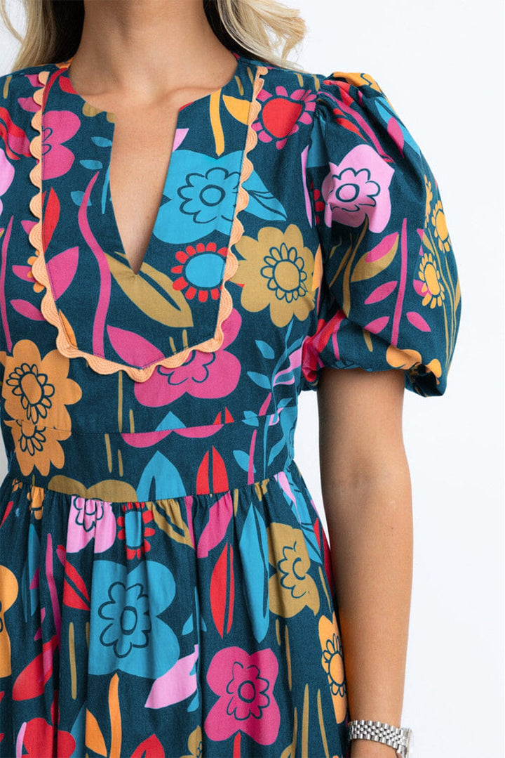 Emma™ | Retro Stijl Maxi Jurk
