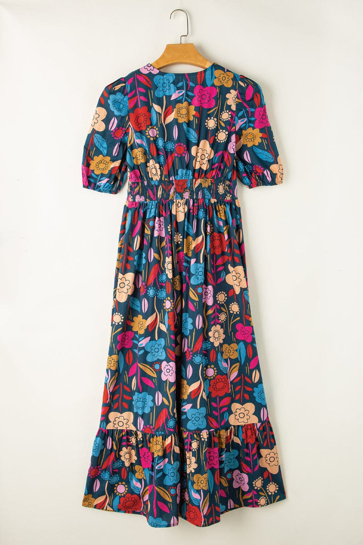 Emma™ | Retro Stijl Maxi Jurk