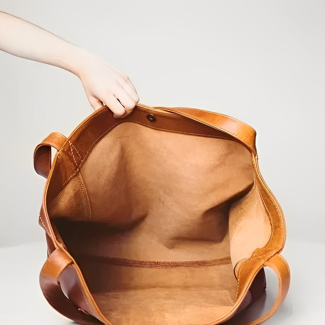 JANNY™ | ELEGANTE LEDEREN SHOPPER