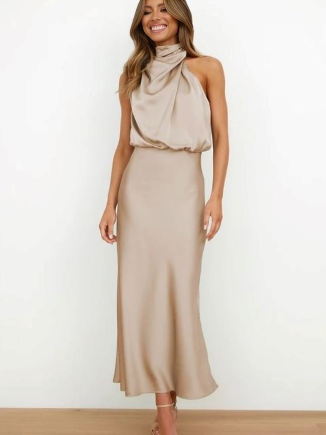 Grace™ | Elegante Zijden Jurk