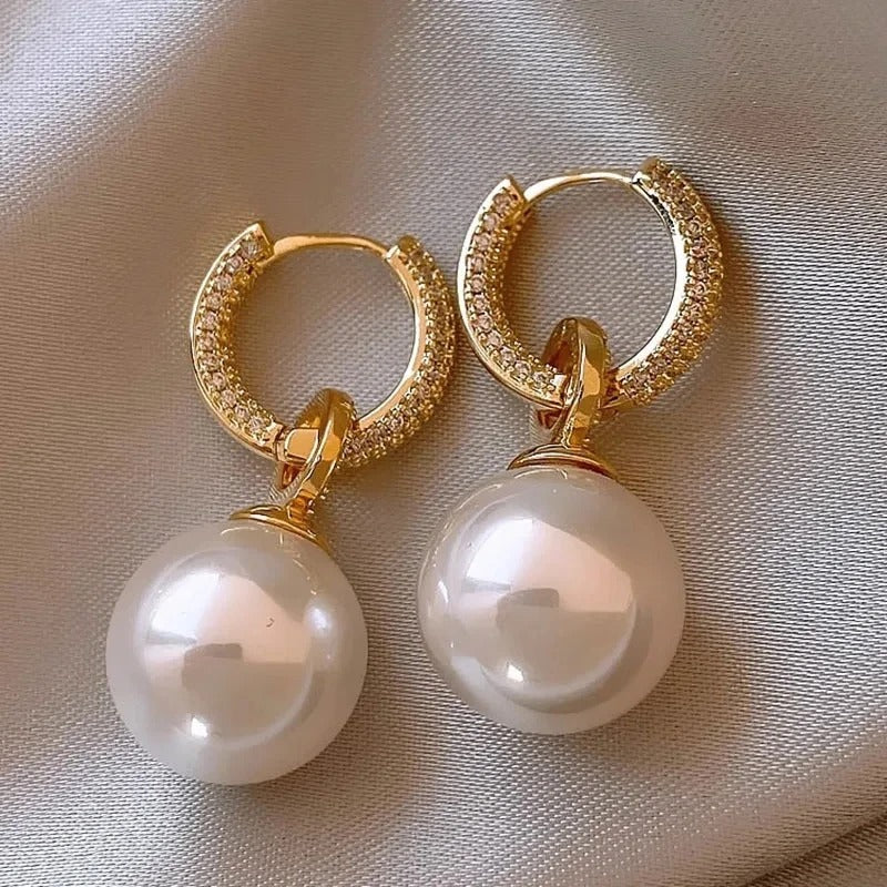 Mila elegante parel oorbellen
