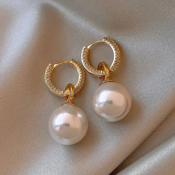 Mila elegante parel oorbellen