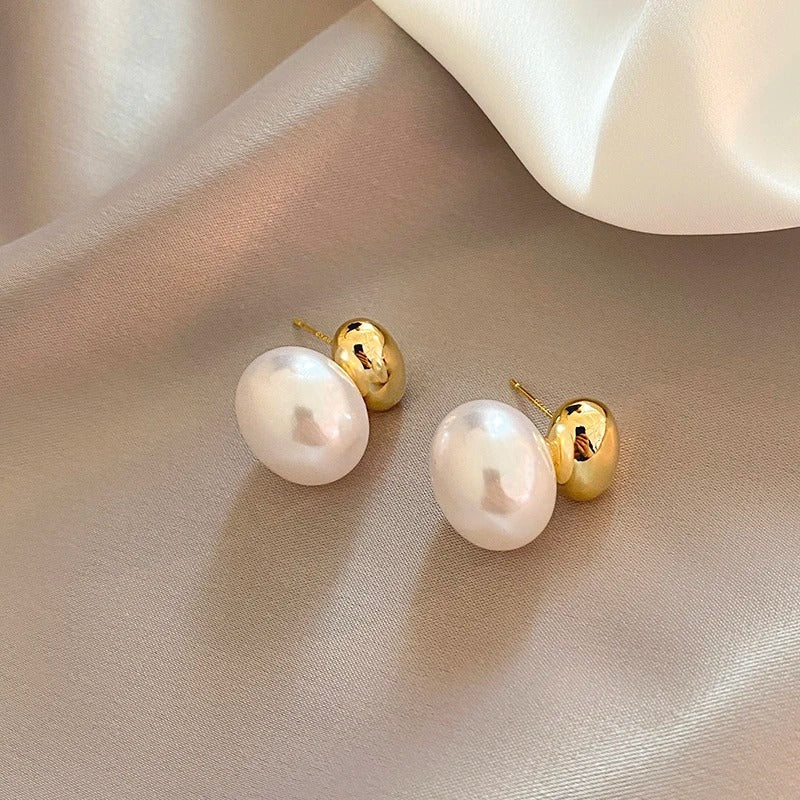 Aeri vintage parel oorbellen