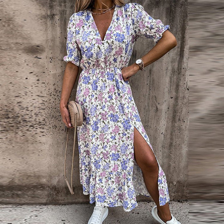 Naila™ | Elegante Bloemenjurk